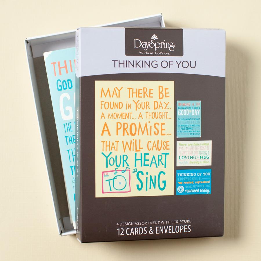 Boxed Cards-Thinking/You, God's Love (53685)