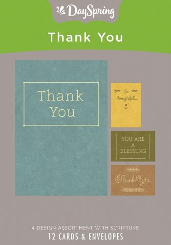 Boxed Cards-Thank You, Simply Stated (70098)