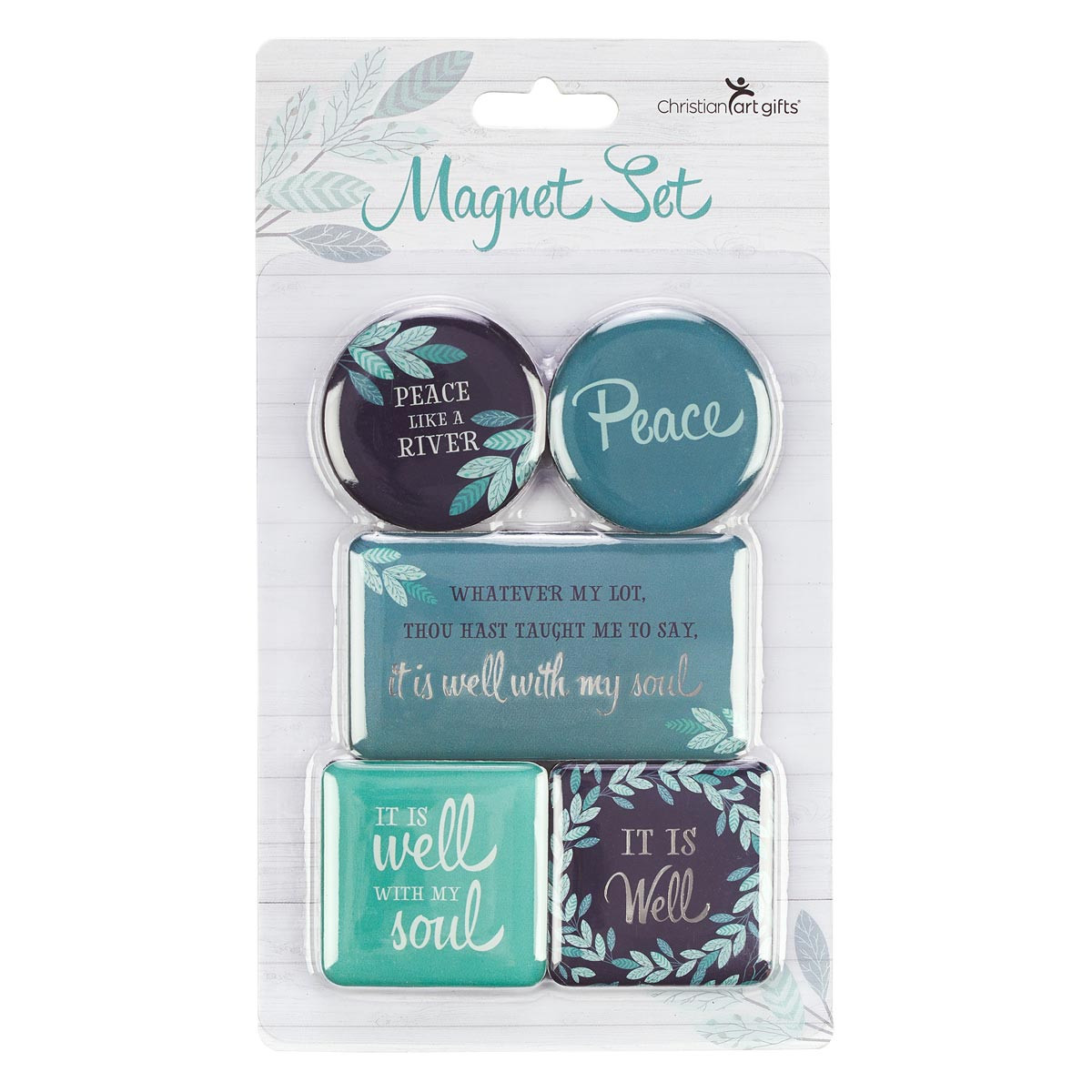 Magnetic Set of 5 - It Is Well With My Soul