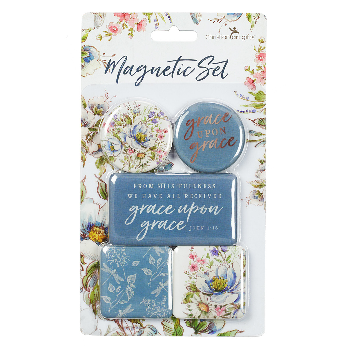 Magnetic Set of 5 - Grace Upon Grace