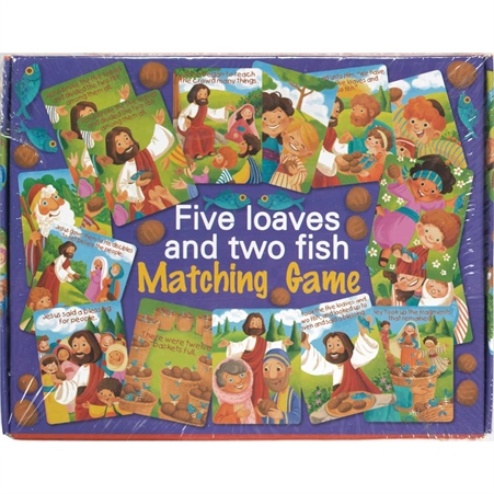 Five Loaves and Two Fish Matching Game