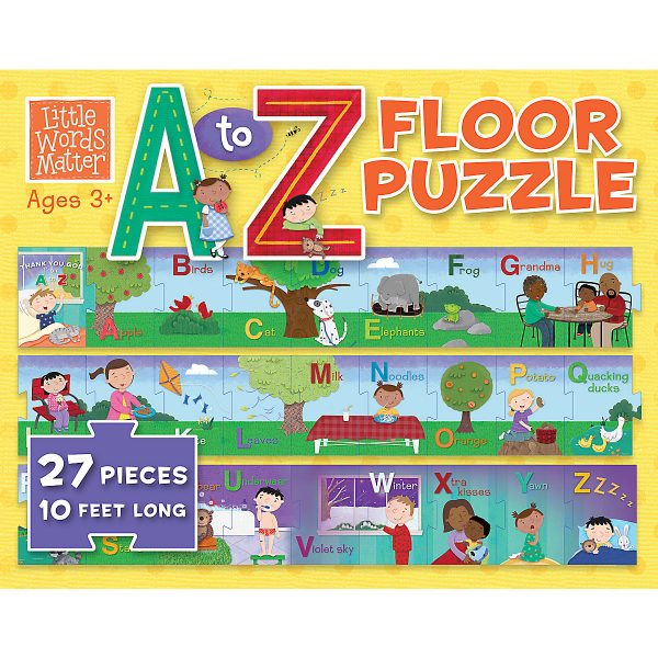 A to Z Floor Puzzle Box