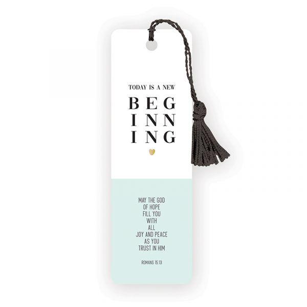 Today Is A New Beginning, Bookmark