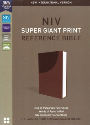 NIV Super-Giant Print Reference Bible