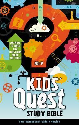 NIrV Kids' Quest Study Bible - Hard Cover