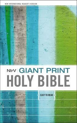 NirV Giant Print Holy Bible - Hardcover