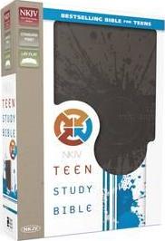 NKJV Teen Study Bible - Gray