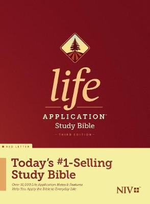 NIV Life Application Study Bible, Third Edition (Red Letter, Hardback)