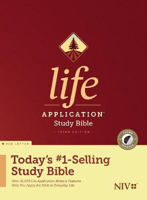 NIV Life Application Study Bible -Hardcover, Thumb Indexed, Red Letter, 3rd Edn