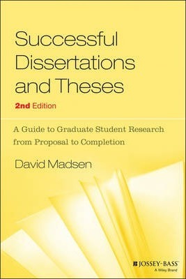 Successful Dissertations and Theses, 2nd Edition