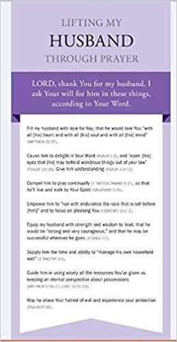 Prayer Card - Lifting My Husband Through Prayer Card