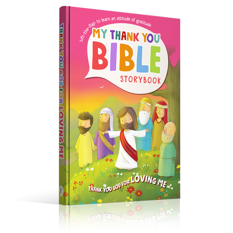 My Thank You Bible Storybook-Thank You God For Loving Me