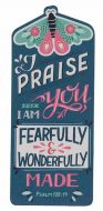 Bookmark Premium Cardstock-Fearfully and Wonderfully Made, Butterfly, FBM022