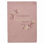Journal: FauxLeather Classic - Sufficient Grace Pearlescent Dusty Rose, JL604