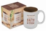 Mug: Ceramic-Stand Firm in the Faith, White, MUG941