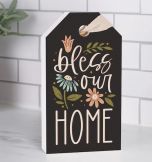 Tag Shape Decor-Bless Our Home, TAG0001