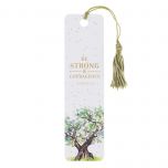 Bookmark (Tassel)-Be strong and courageous, TM120