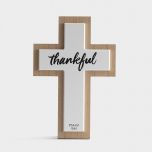 Cross (Enamel Wood):Thankful, 95108