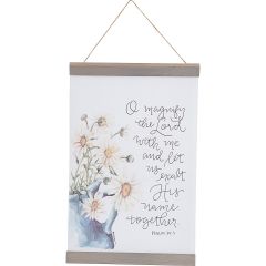 Hanging Banner Art-Magnify the Lord #20585