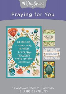 Boxed Cards-Praying for You - In God's Care , J9176