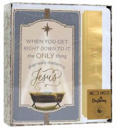 Boxed Cards-Dayspring, 50th Anniversary, Only Thing That Really Matters is Jesus, J6347
