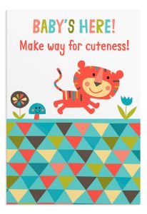 Boxed Cards-Baby, Make Way for Cuteness J7441