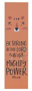 Bookmark Sunday School/Set of 10pcs-Be Strong in the LORD, BMP109