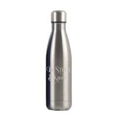 Water Bottle-Be Still & Know Silver
