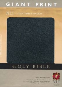 NLT Holy Bible Giant Print (Black)
