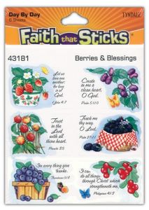Faith that Sticks Stickers: Berries & Blessings