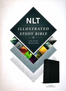 NLT Illustrated Study Bible LeatherLike-Black/Onyx