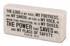 Scripture Stones-Lord Is My Rock, 40610