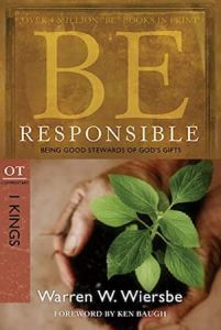 Be Responsible (1 Kings, OT) - Updated