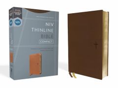 NIV Thinline Bible, Compact, Brown Comfort Print
