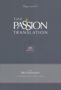 Passion Translation New Testament (2020 Edition) Large Print Navy