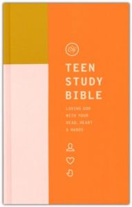 ESV Teen Study Bible-Hardcover, Desert Sun (OrangePink)