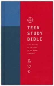 ESV Teen Study Bible-Hardcover, Cliffside (BlueBlack)