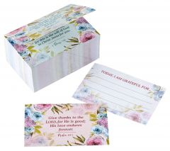 Jar Refill Card Pack-Give Thanks Pink Roses, JARR03