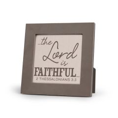 Plaque, The Lord is Faithful #11577