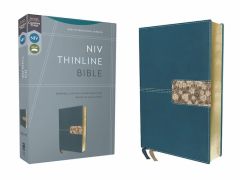 NIV Thinline Bible LeatherSoft-Teal Comfort Print