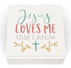 Trinket Box:Jesus Loves Me This I Know, KMC0108