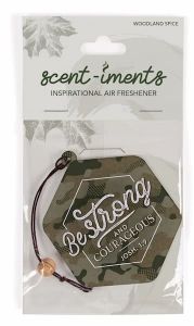 Air Freshener-Be Strong & Courageous, FCH0006