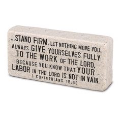 Scripture Stones-Stand Firm, 40602