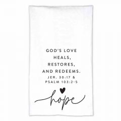 Tea Towel-Hope Psalm 103:2-5, 51151