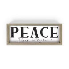Framed Art: Peace I Leave With You, CFR0033