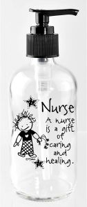 Soap Dispenser-A Nurse is A Gift of Caring and Healing, 5596