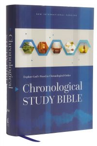 NIV Chronological Study Bible, Hardcover, Comfort Print