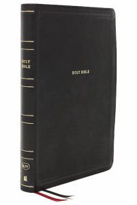 KJV Thinline Giant Print Bible LeatherSoft-Black