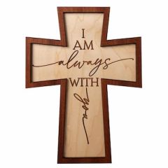 Cross Cut Plaques-I Am Always With You, 7989