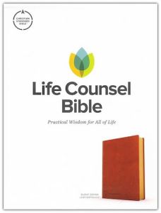 CSB Life Counsel Bible LeatherTouch-Burnt Sienna